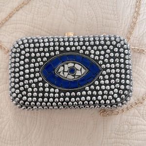 Beautiful Evil Eye Clutch